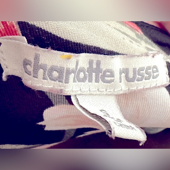 Charlotte Russe Floral Spaghetti Strap Women’s Dress - Picture 12 of 12